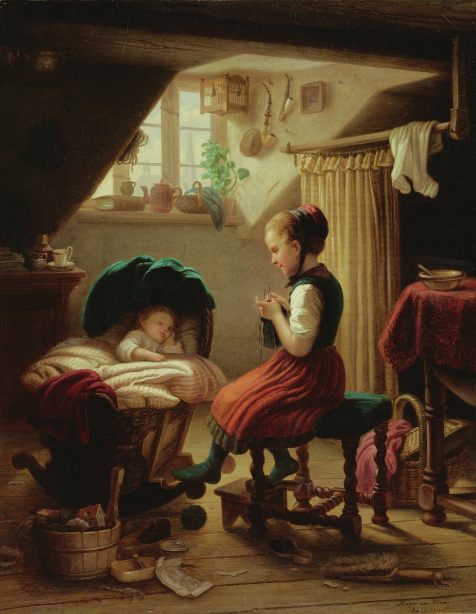 Passe de små av Johann Georg Meyer von Bremen