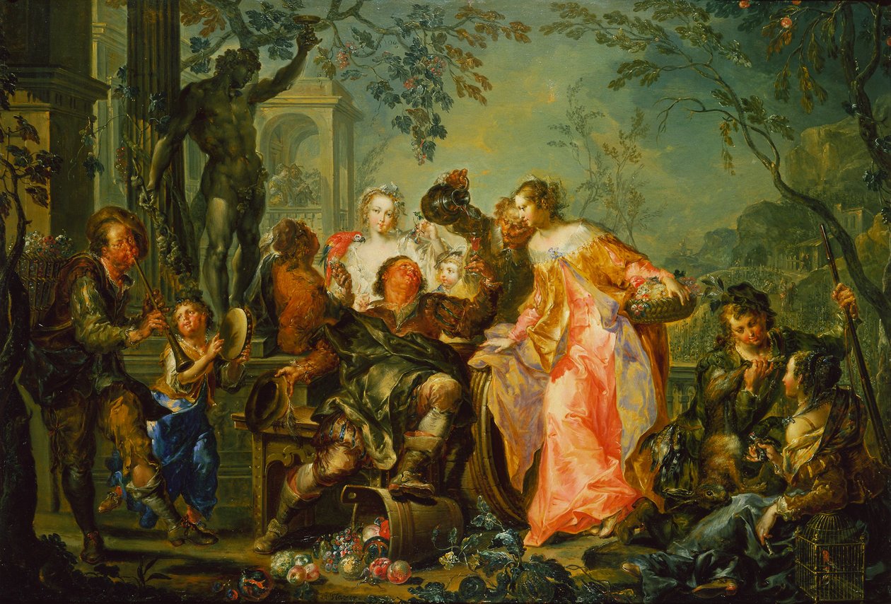 Årtidenes gleder: Høst av Johann Georg Platzer