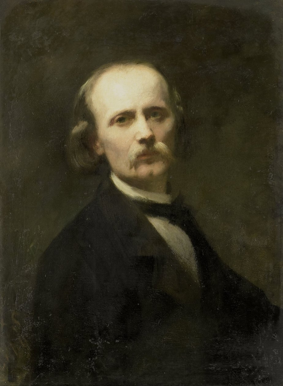 Selvportrett av Johann Georg Schwartze