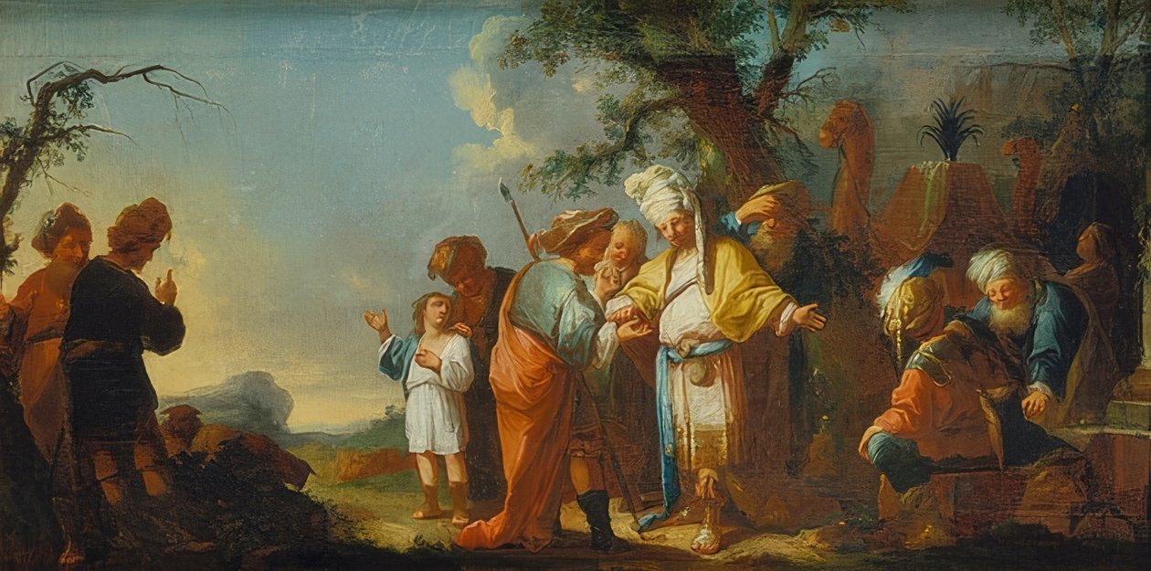 Josef blir solgt til midjanittene. Rundt 1759/63 av Johann Georg Trautmann