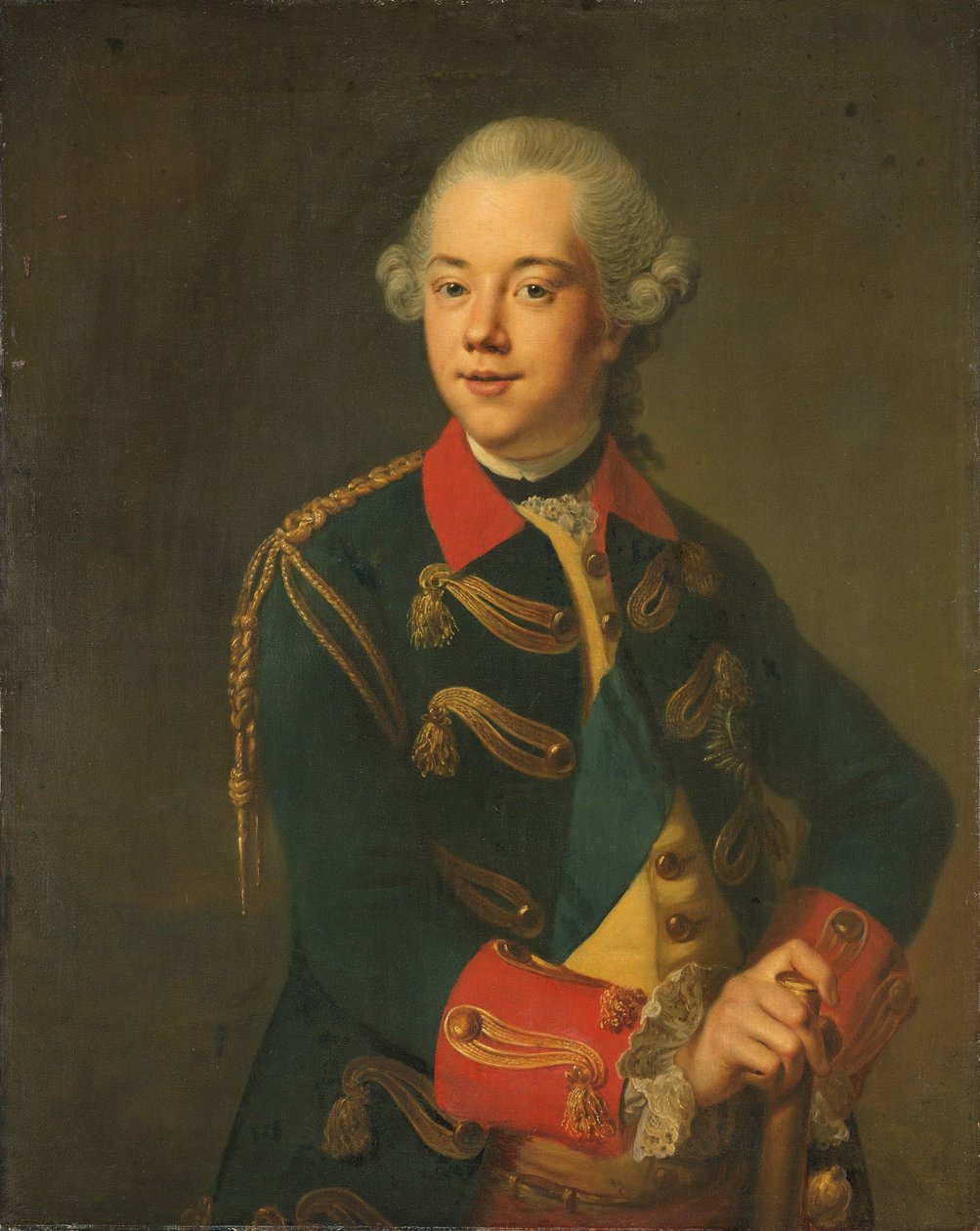 Portrett av William V, Prince of Orange-Nassau av Johann Georg Ziesenis
