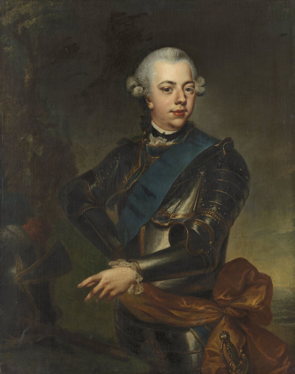 William V (1748-1806), prins av Orange-Nassau av Johann Georg Ziesenis