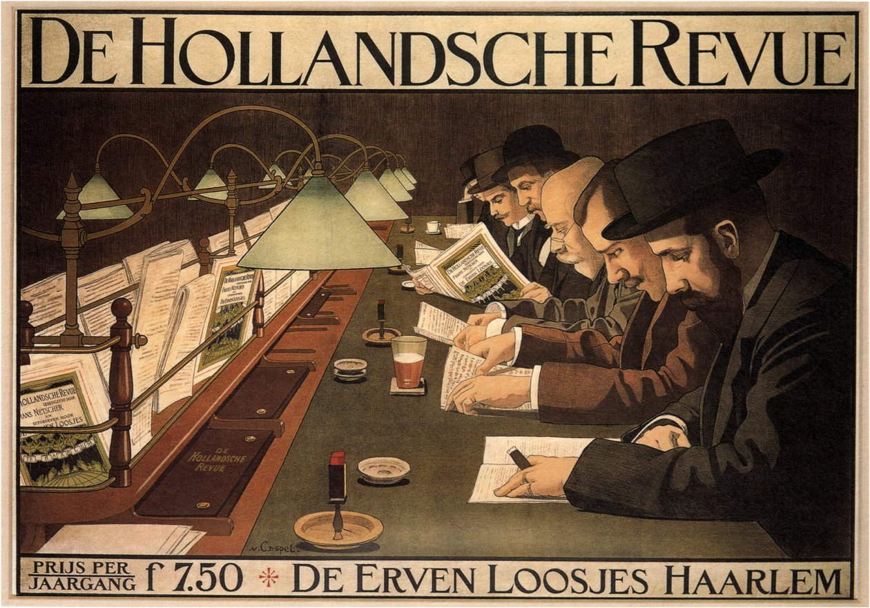 Den nederlandske revyen, 1899 av Johann Georg van Caspel
