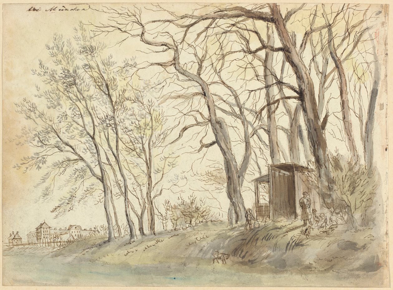 Ved München av Johann Georg von Dillis