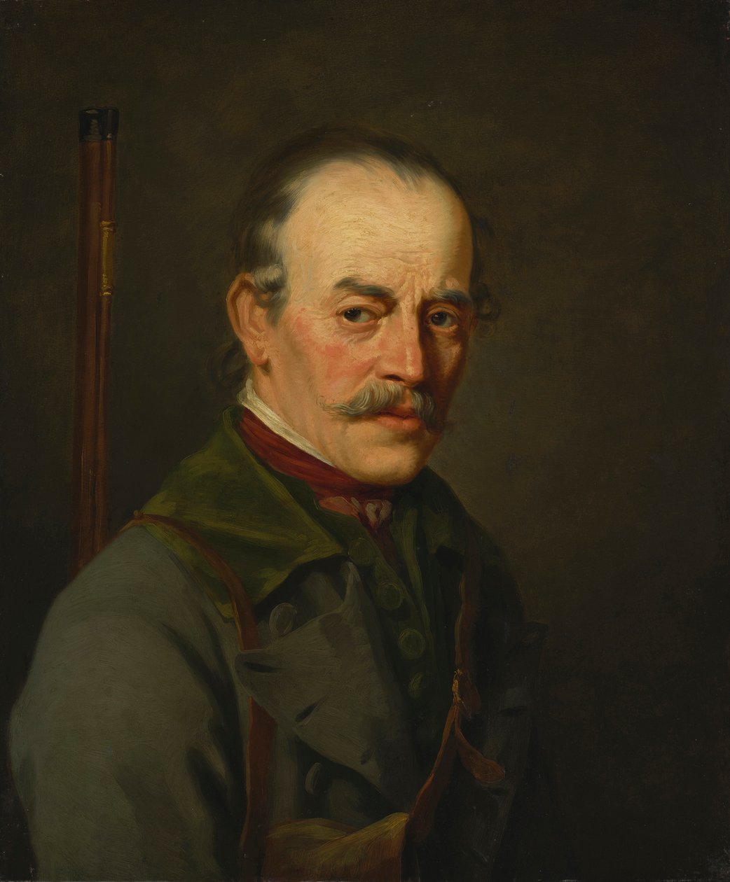 Wolfgang Dillis, kunstnerens far, av Johann Georg von Dillis, Moritz Kellerhoven av Johann Georg von Dillis