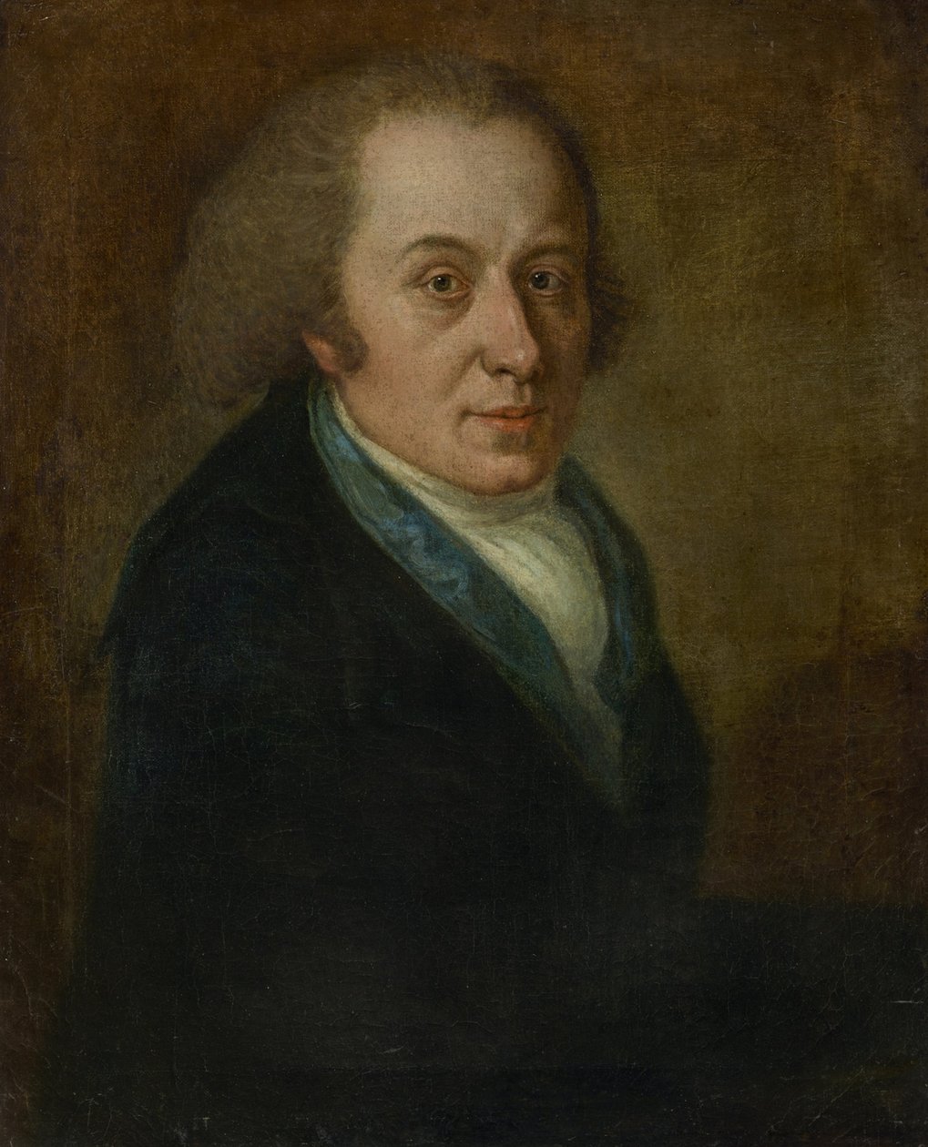 gentleman-portrett av Johann Georg von Edlinger