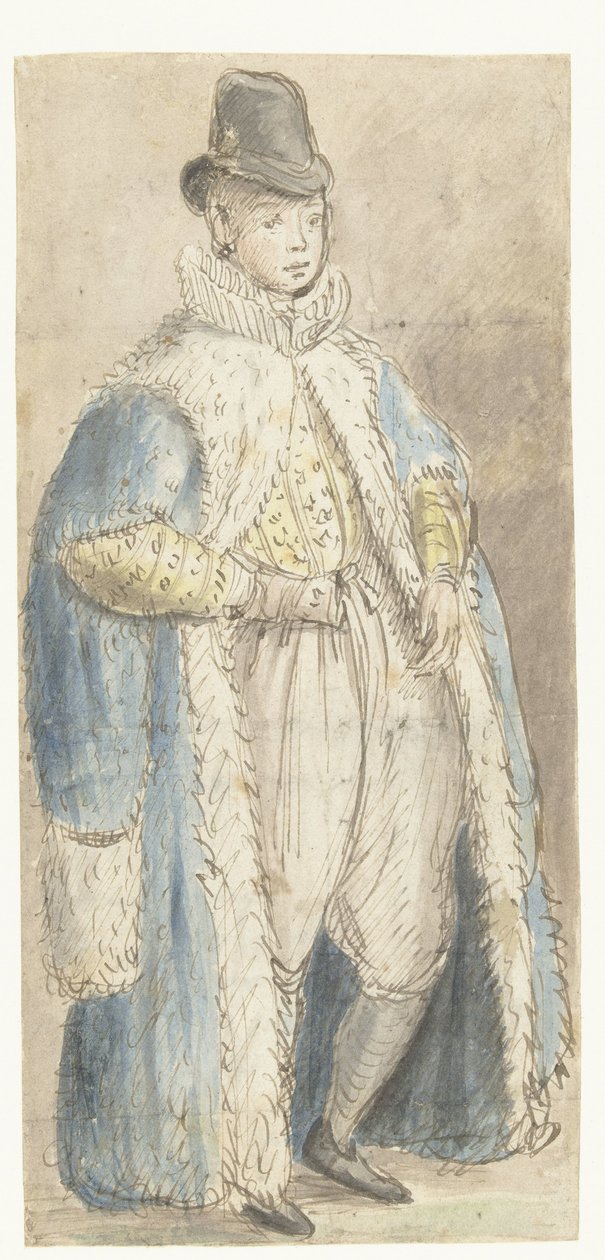 Portrett av sønnen til Frederick V, kurfyrst Palatine (?) av Johann Goltz (possibly)