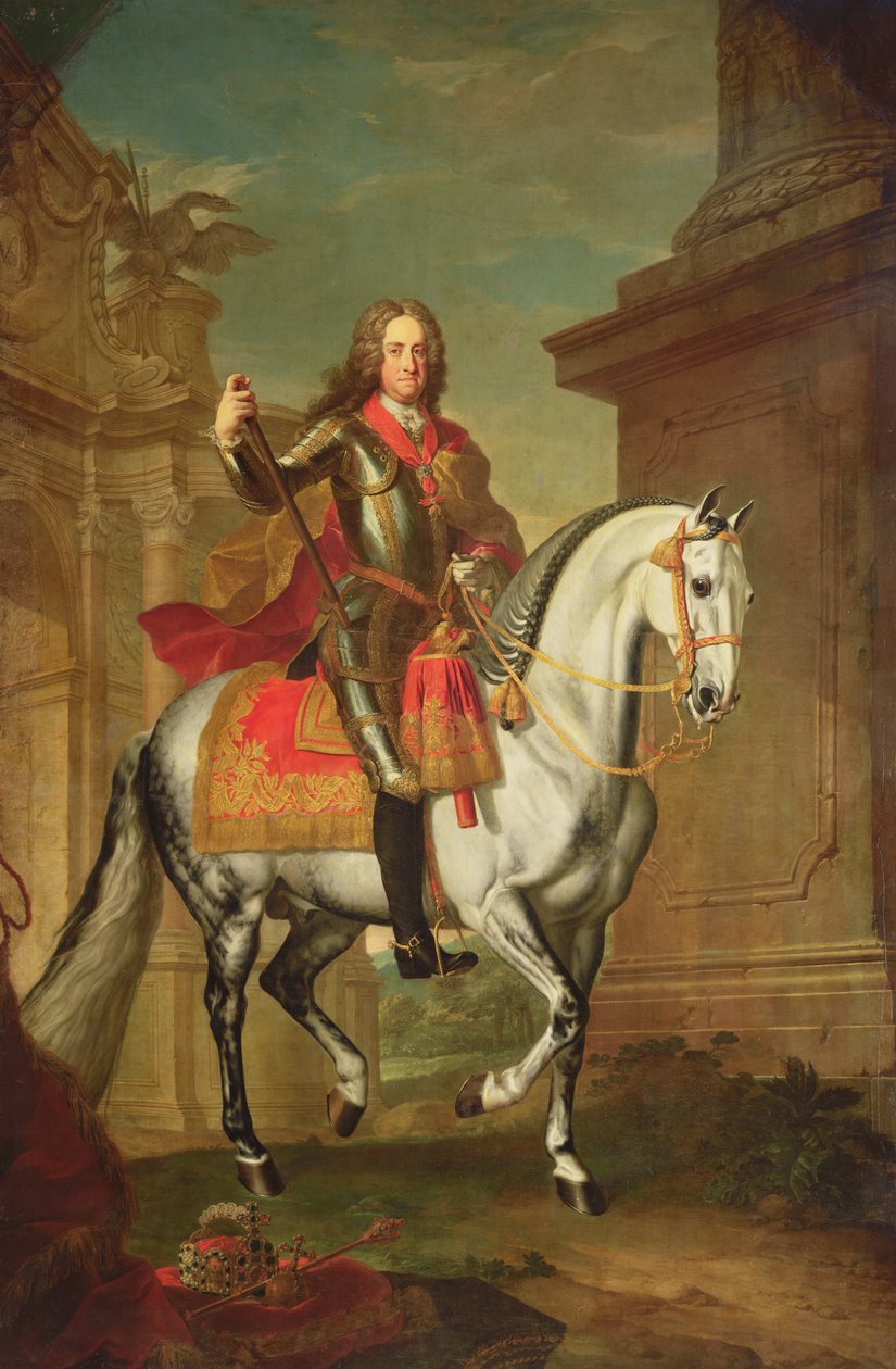 Kaiser Charles VI (se også 67400), av Johann Gottfried Auerbach