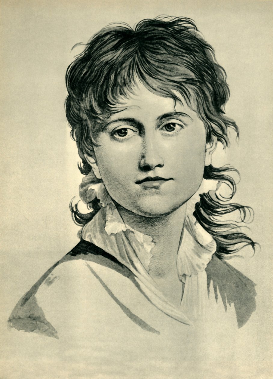 Leder for en ung kvinne, 1804, 1943. av Johann Gottfried Schadow