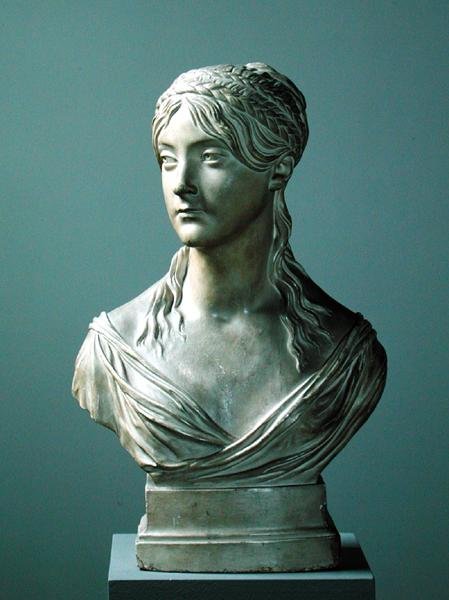 Portrett av Marianne Schlegel (1791-1869), 1805 (gips) av Johann Gottfried Schadow