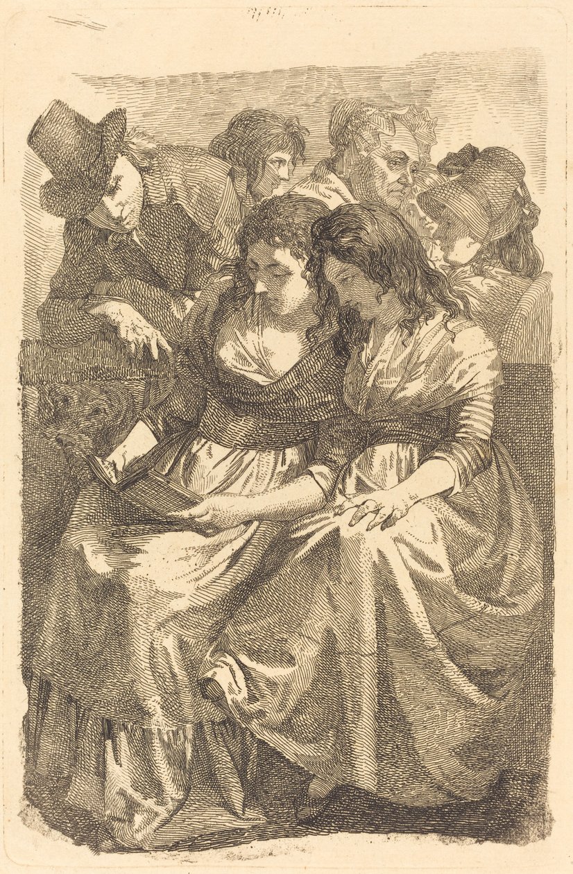 Schadow og hans familie av Johann Gottfried Schadow