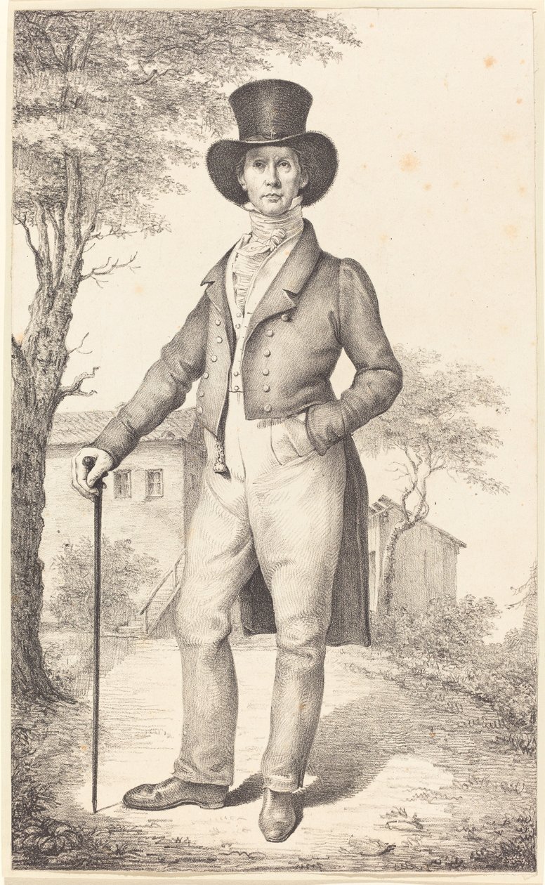 Senior regjeringsrevisor Rudolf Schadow (kunstnerens bror) av Johann Gottfried Schadow