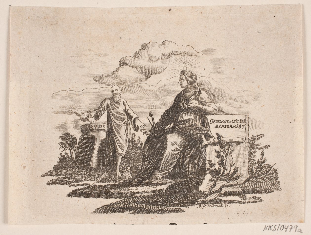 Vignett for H. Niemeyer "Bibelske kjennetegn" av Johann Gottlieb Friedrich