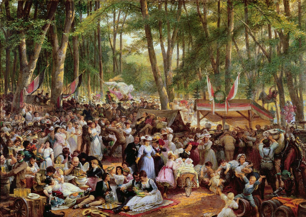 Waldchestag i 1871 av Johann Heinrich Hasselhorst