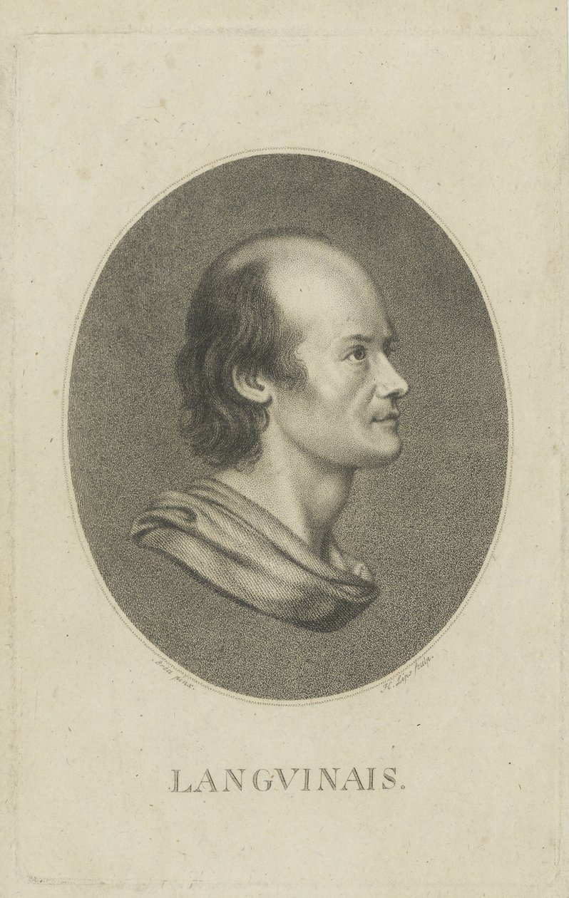 Portrett av Jean-Denis Lanjuinais 1753-1827, ca. 1810. av Johann Heinrich Lips