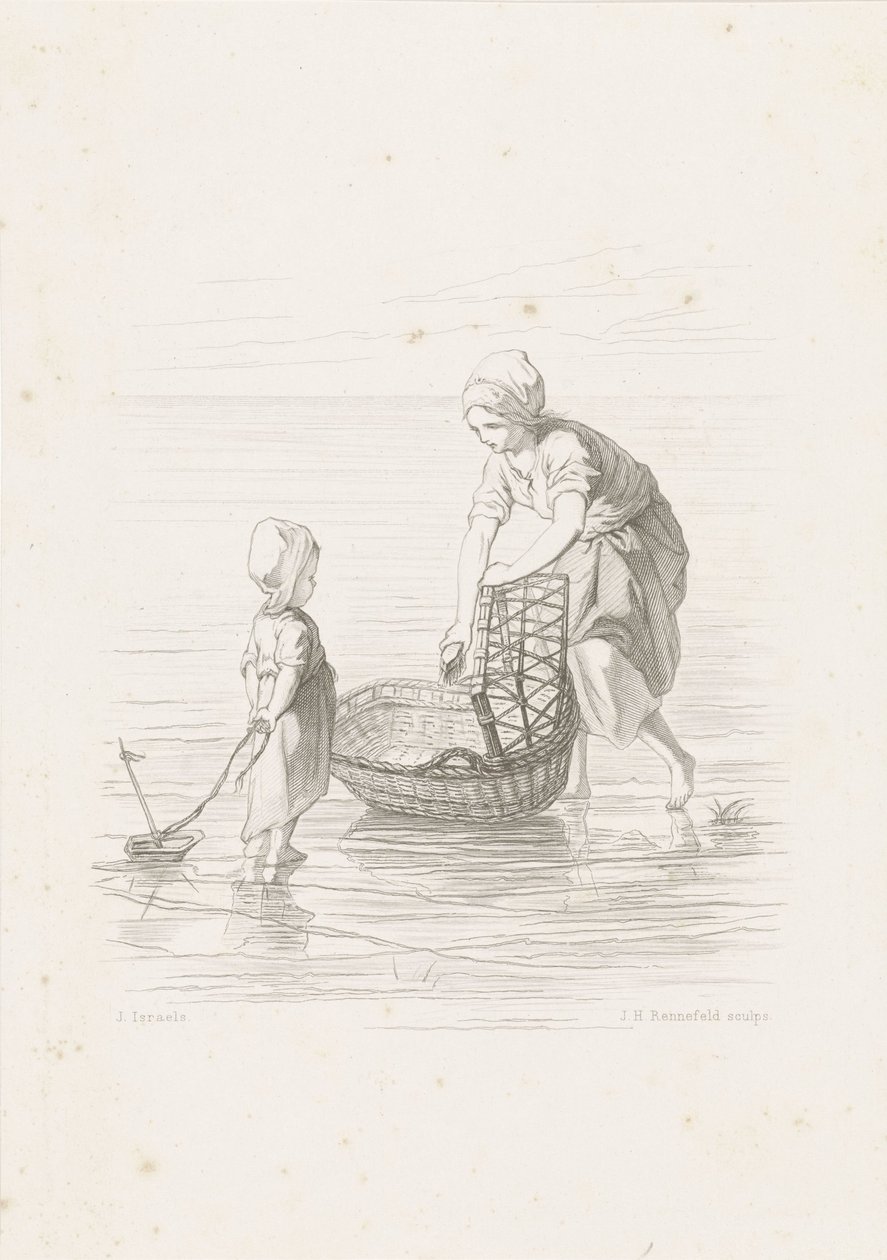 Vuggen Havets barn (serietittel) av Johann Heinrich Maria Hubert Rennefeld