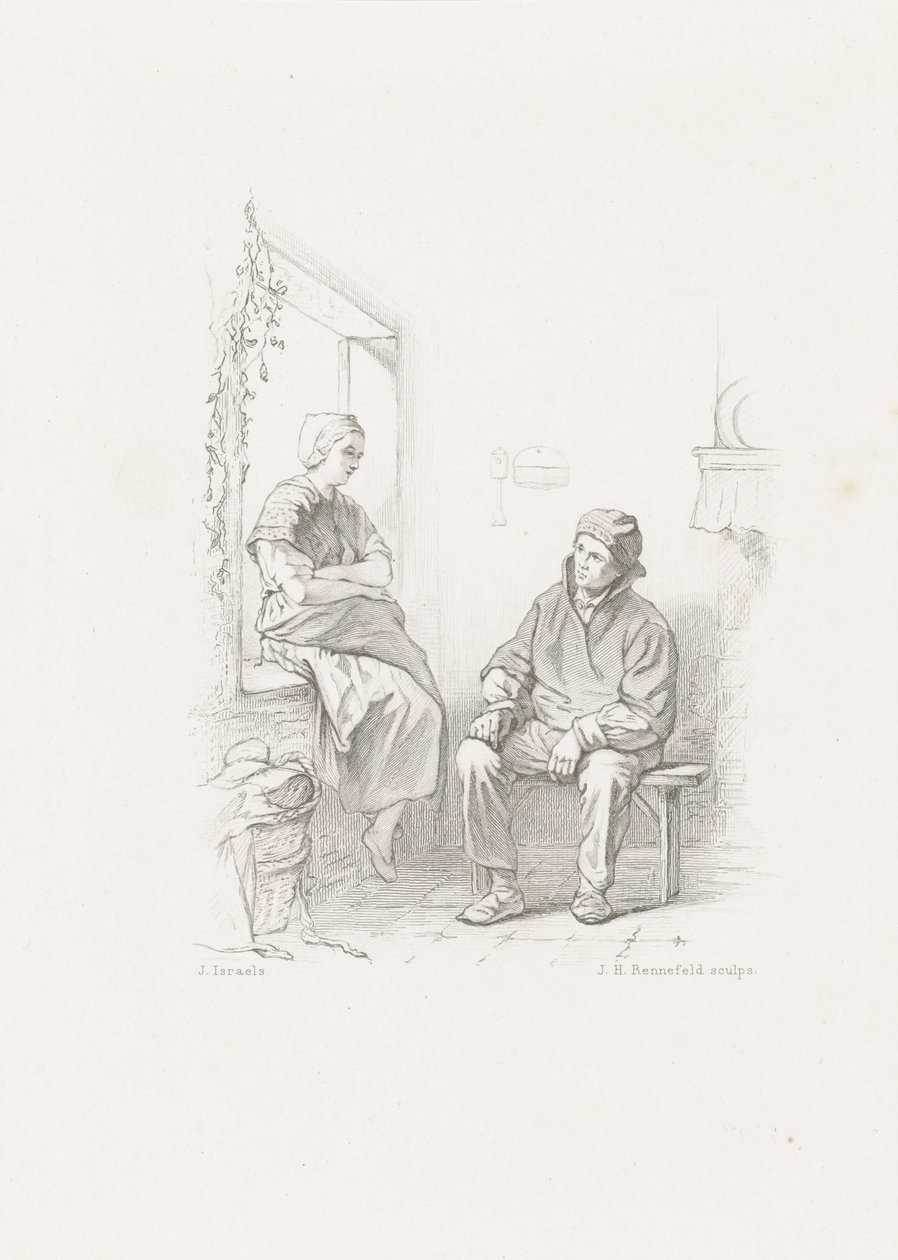 Første kjærlighet Havets barn (serietittel) av Johann Heinrich Maria Hubert Rennefeld
