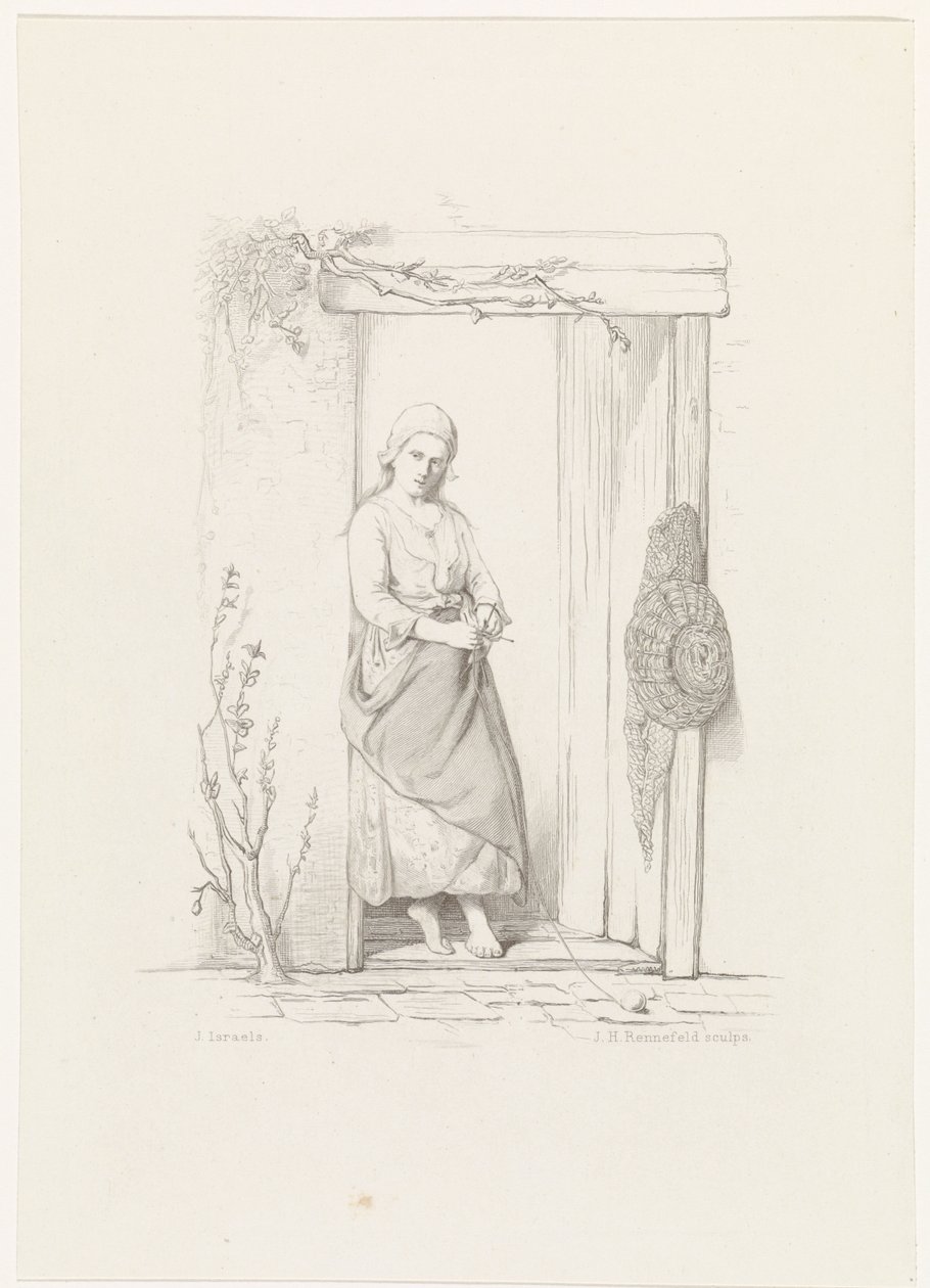 Strikkeren Havets barn (serietittel) av Johann Heinrich Maria Hubert Rennefeld