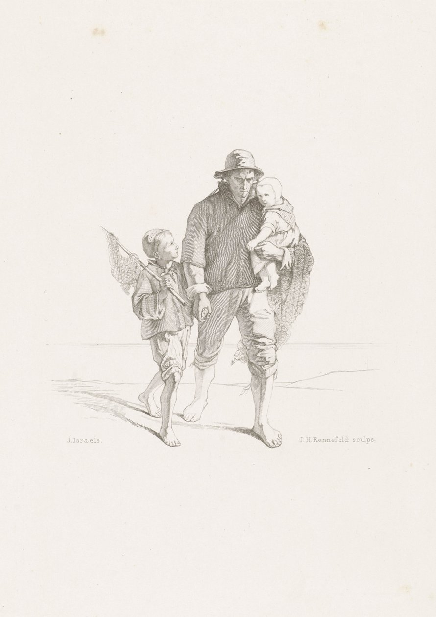 Langs kirkegården Havets barn (serietittel) av Johann Heinrich Maria Hubert Rennefeld