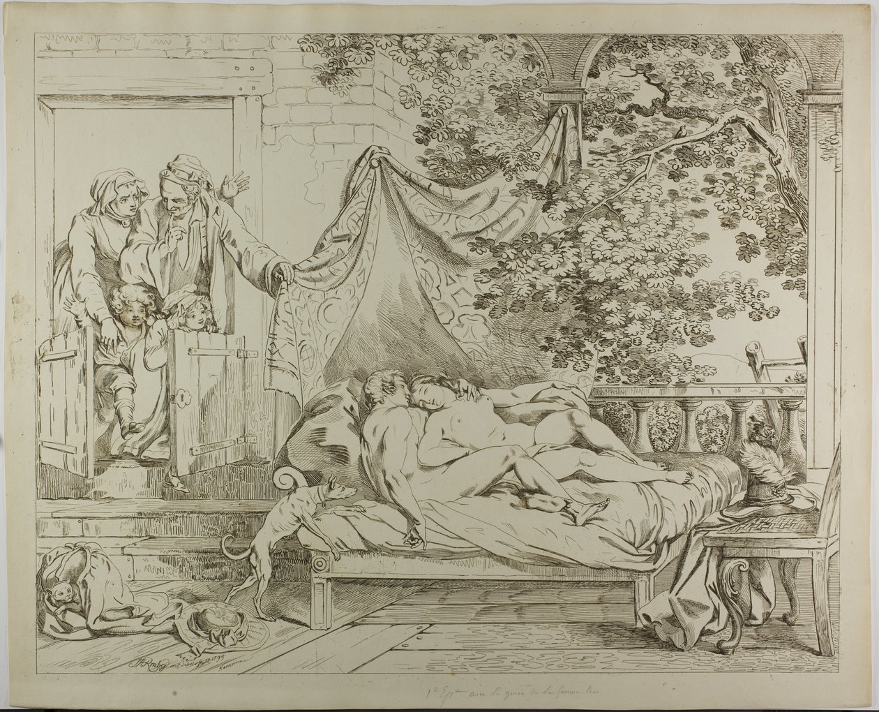 Elskerene av Johann Heinrich Ramberg
