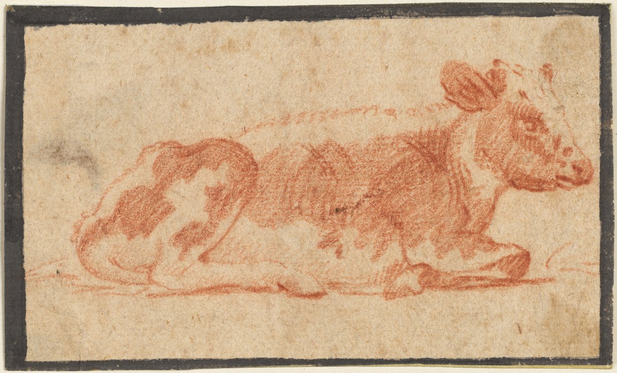 Ku, andre halvdel 1600-tallet. av Johann Heinrich Roos