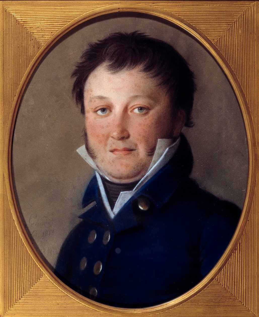 Portrett av Constant Wairy dit Constant (1778–1845) første betjent av keiser Napoleon til 1814 Pastellmaleri av Johann Heinrich Schmidt (1749–1829) av Johann Heinrich Schmidt