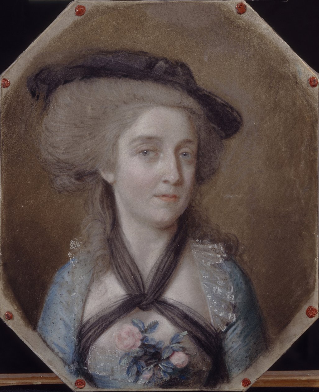 Portrett av Loewis av Menar, 1784 av Johann Heinrich Schmidt