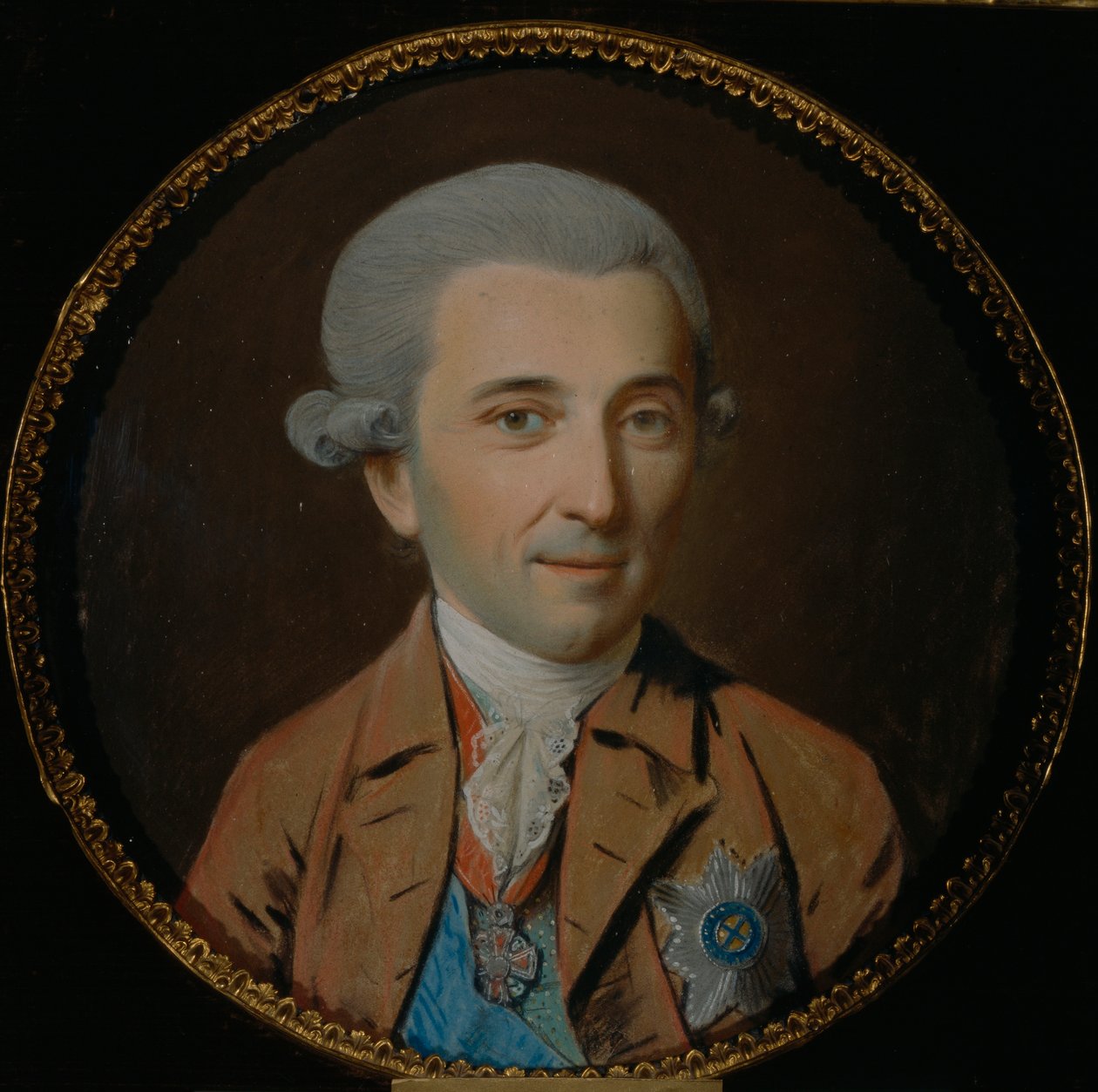 Portrett av prins Nikolai Ivanovich Saltykov 1736-1816, 1780-tallet av Johann Heinrich Schmidt