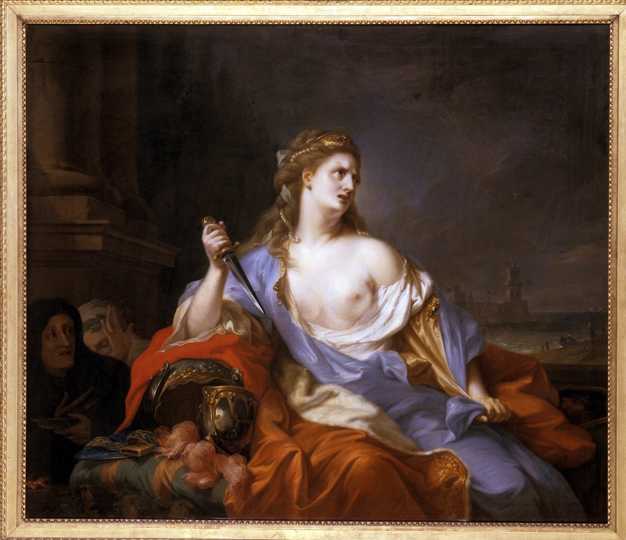 Dido på pyrene, 1775 av Johann Heinrich Tischbein