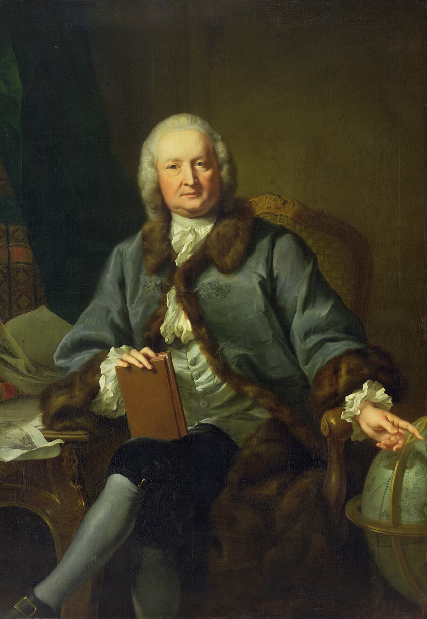 Dr. Schmidt-Capelle, ca. 1755-60 av Johann Heinrich Tischbein