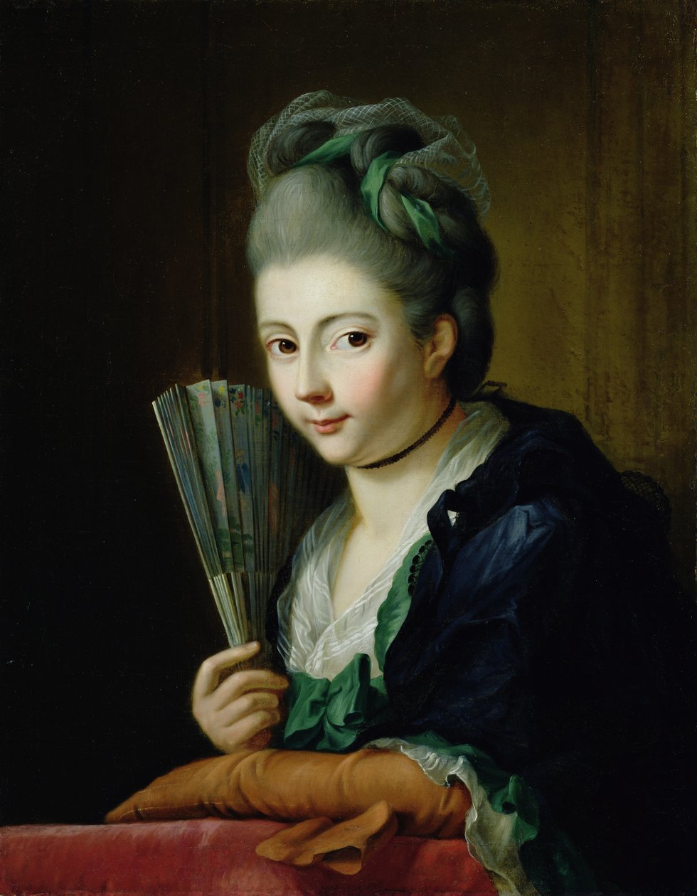 Portrett av kunstnerens datter Amalie av Johann Heinrich Tischbein