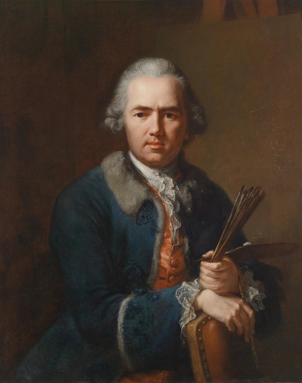 Selvportrett, 1770 av Johann Heinrich Tischbein