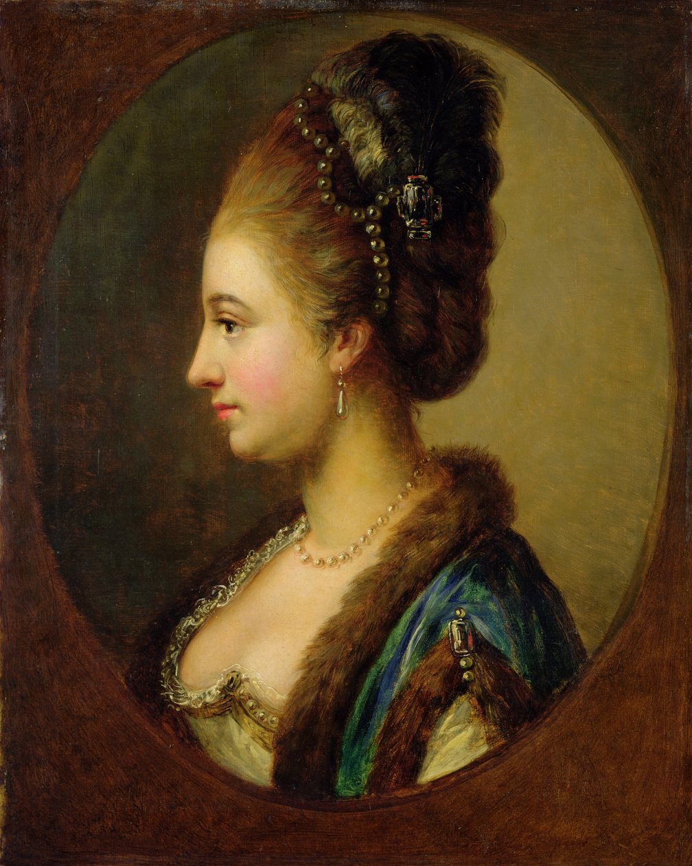 Filippinske Amalie, grevinne av Hessen-Kassel av Johann Heinrich Wilhelm Tischbein