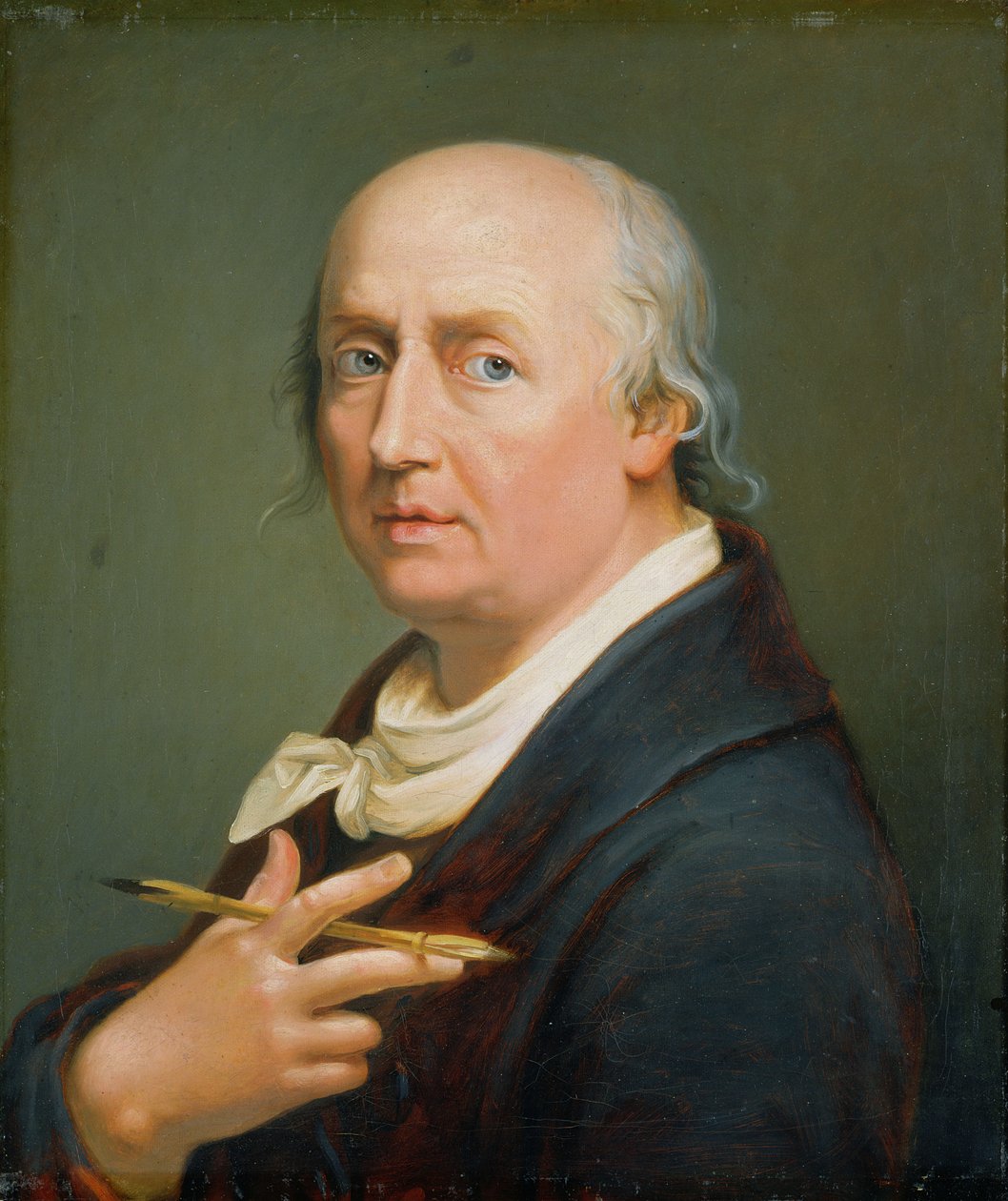 Selvportrett av Johann Heinrich Wilhelm Tischbein