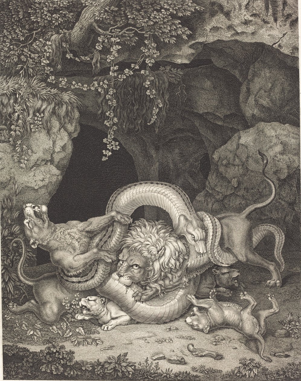 Dyret Laocöon av Johann Heinrich Wilhelm Tischbein