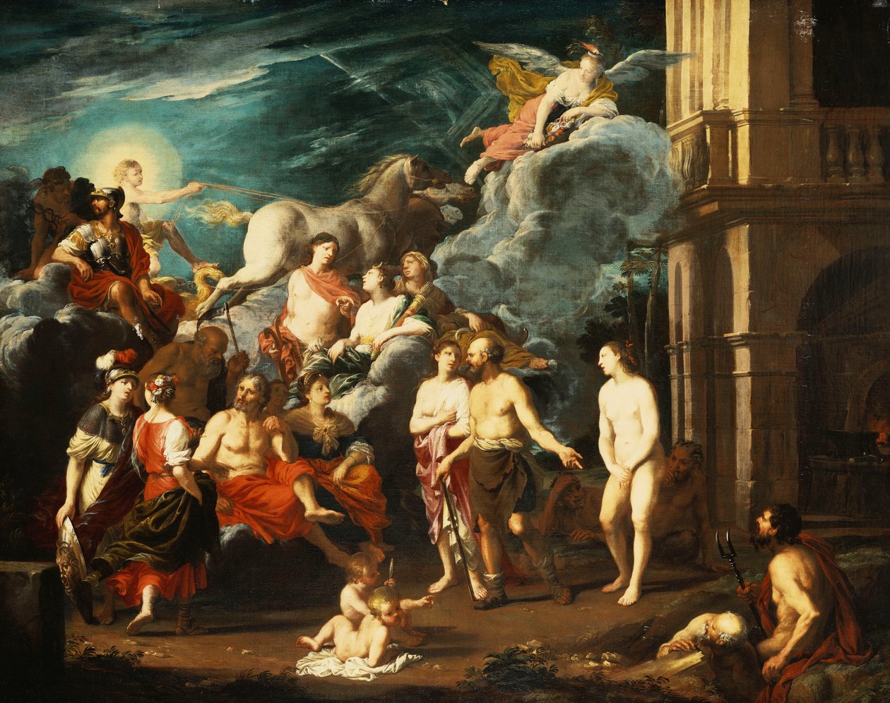 Presentasjonen av Pandora av Vulcan av Johann Heiss