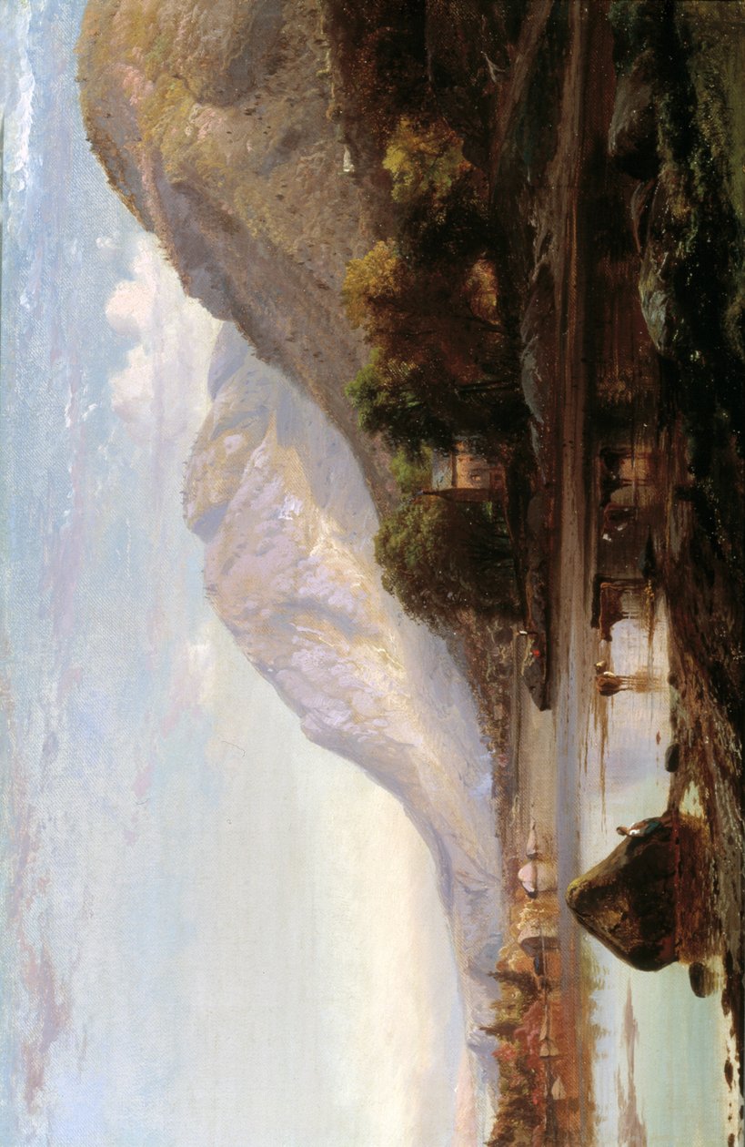 Hudson River ved Cold Spring, 1861. av Johann Hermann Carmiencke