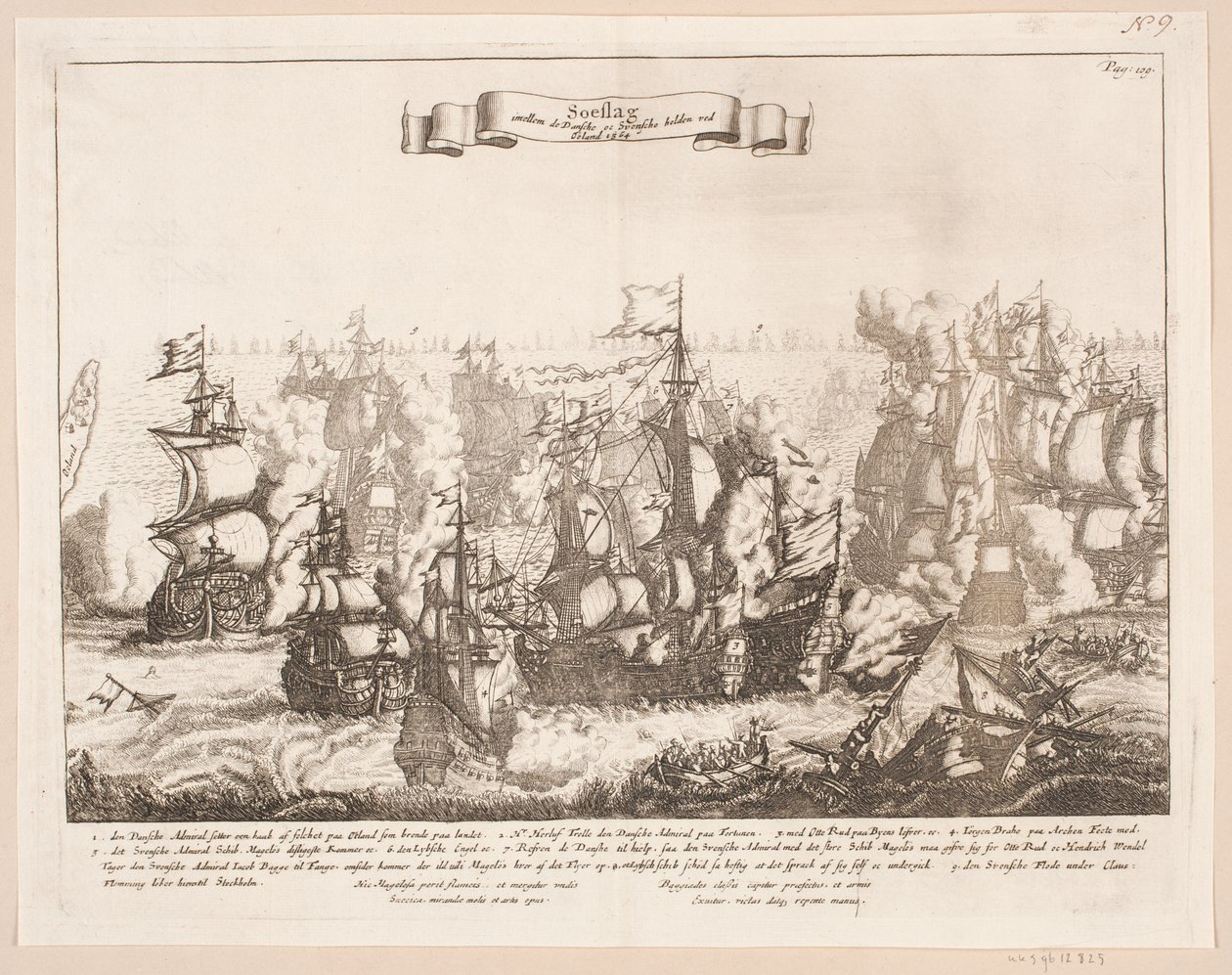 Slaget ved Øland, 1564 av Johann Husman