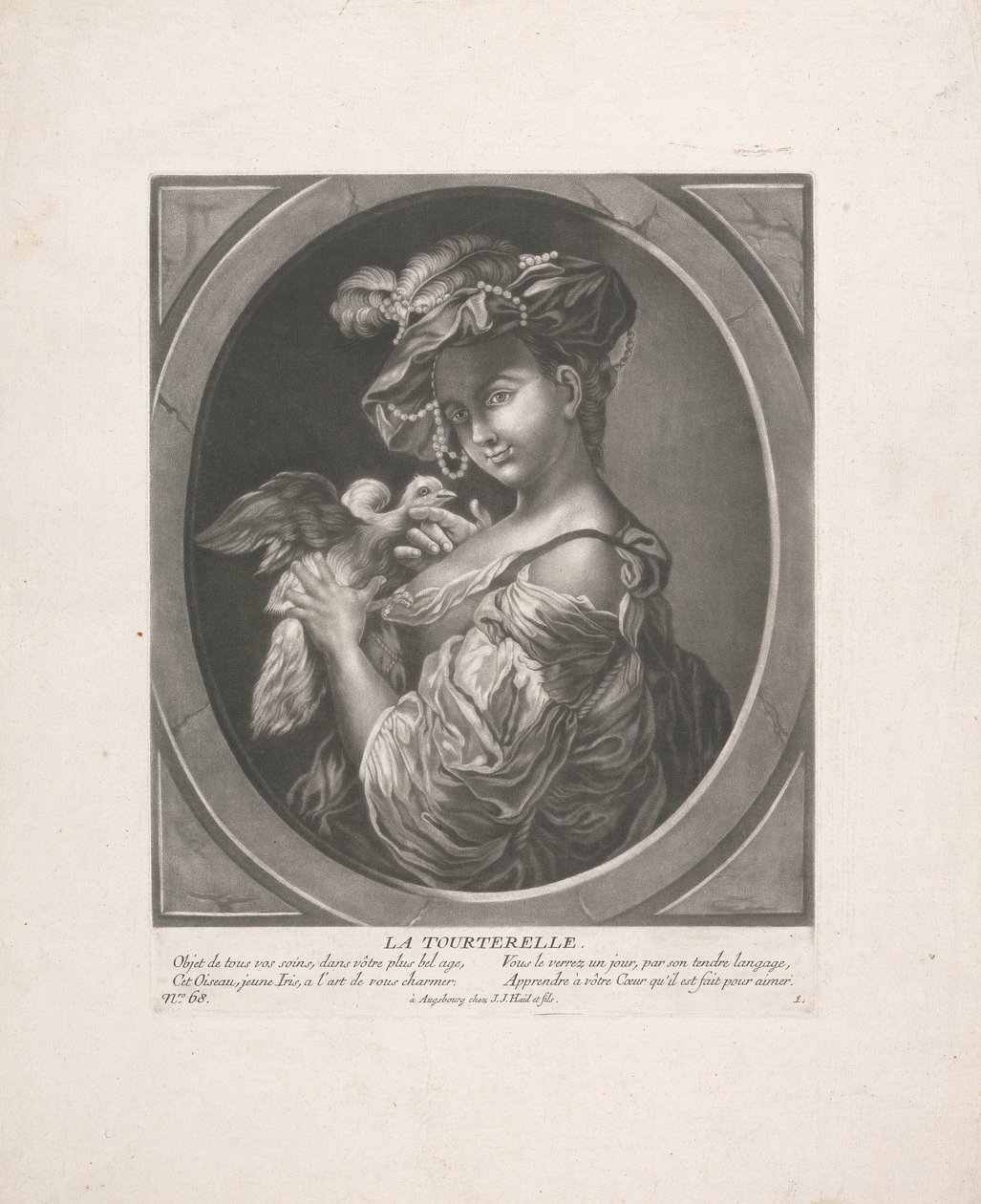 Duen av Johann Jacobus Haid
