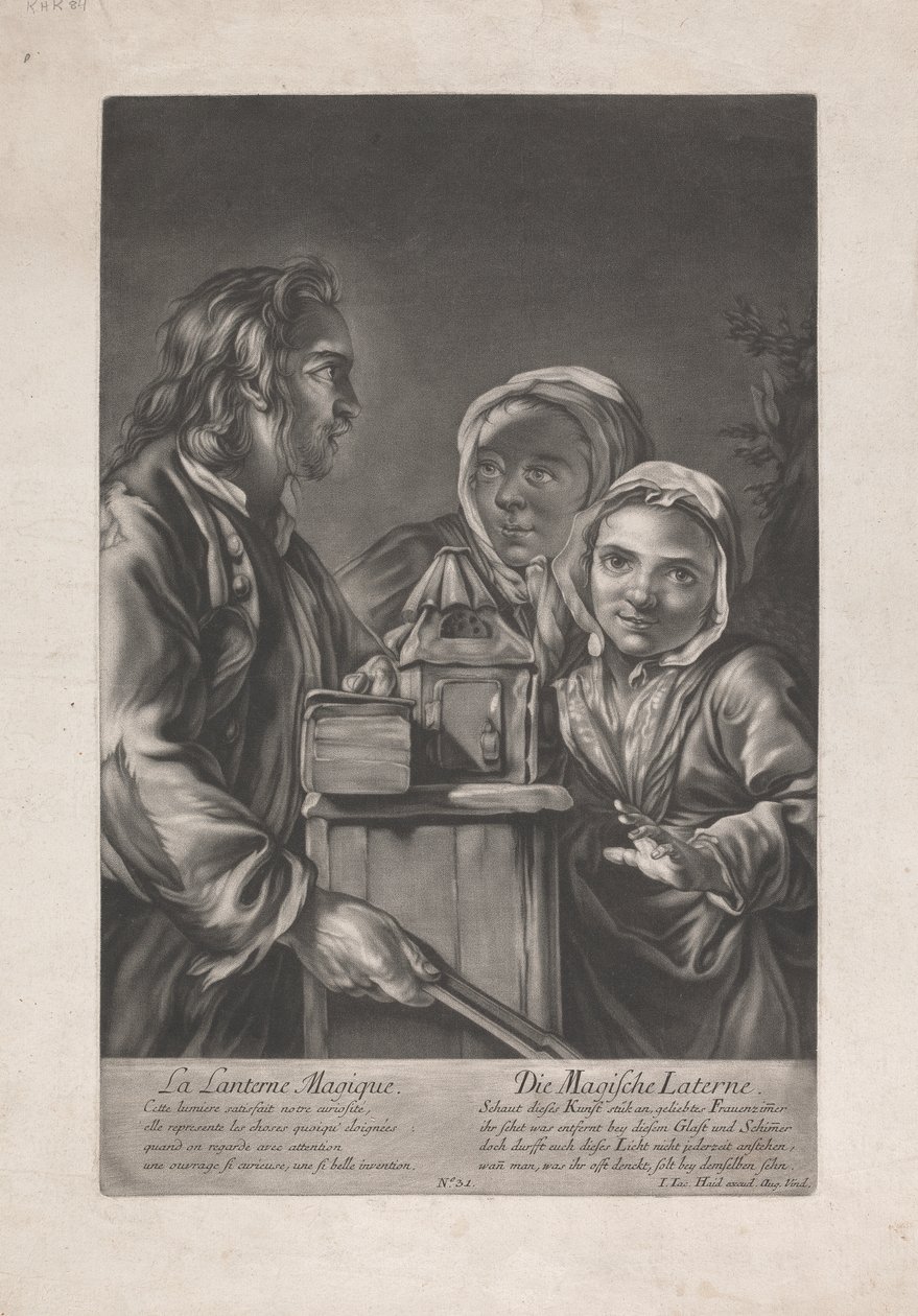 Den magiske lykten av Johann Jacobus Haid