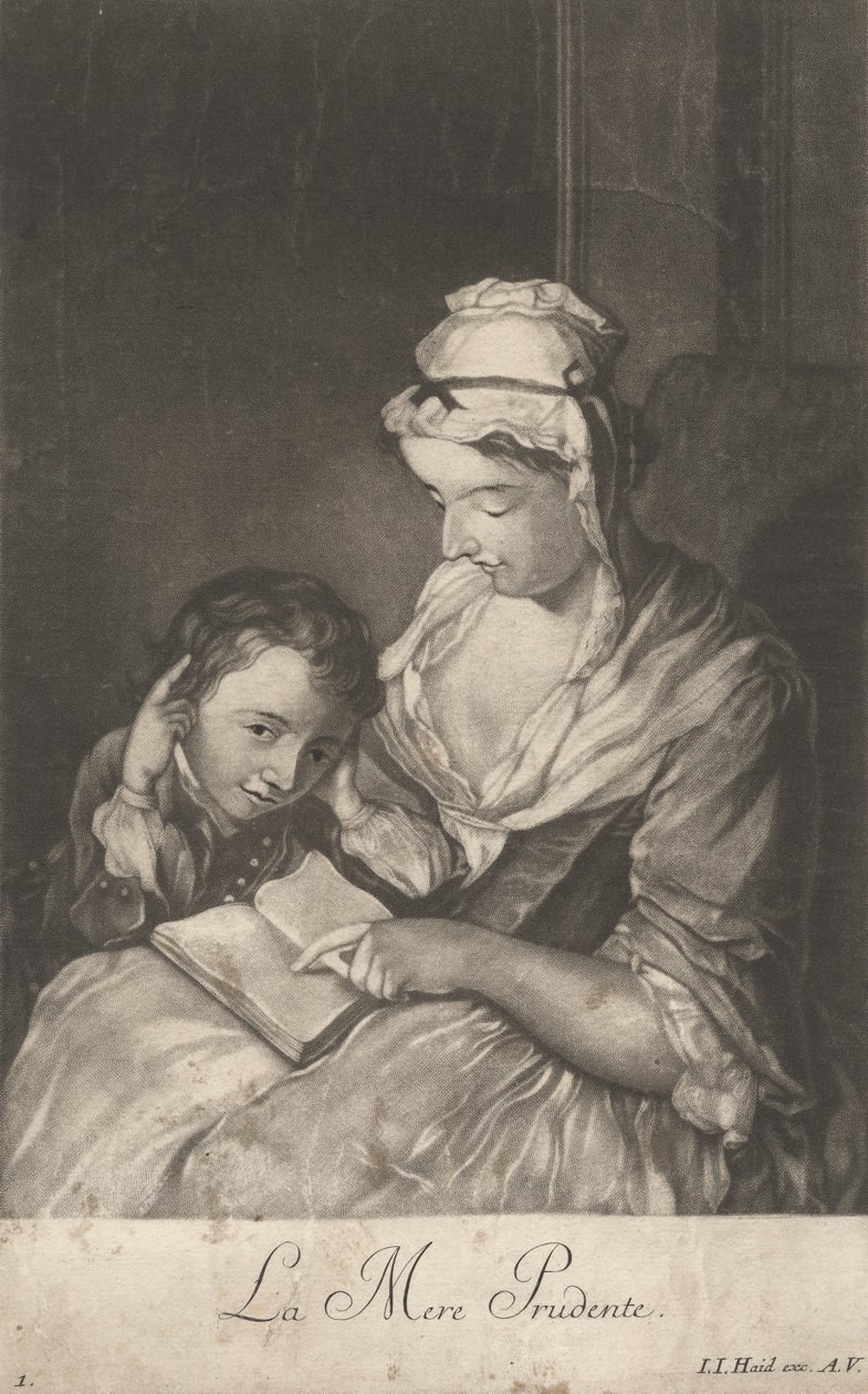 Den forsiktige moren av Johann Jacobus Haid