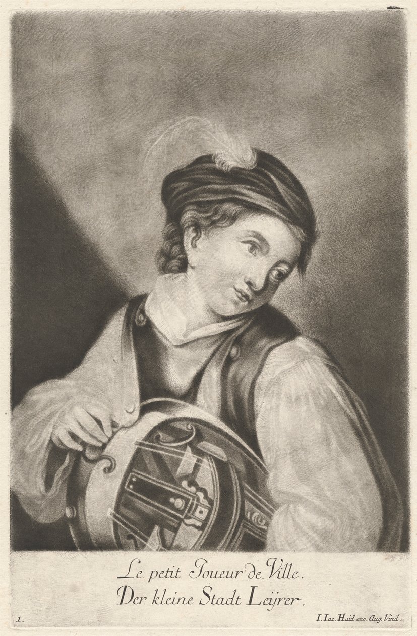 Den lille byspilleren av Johann Jacobus Haid