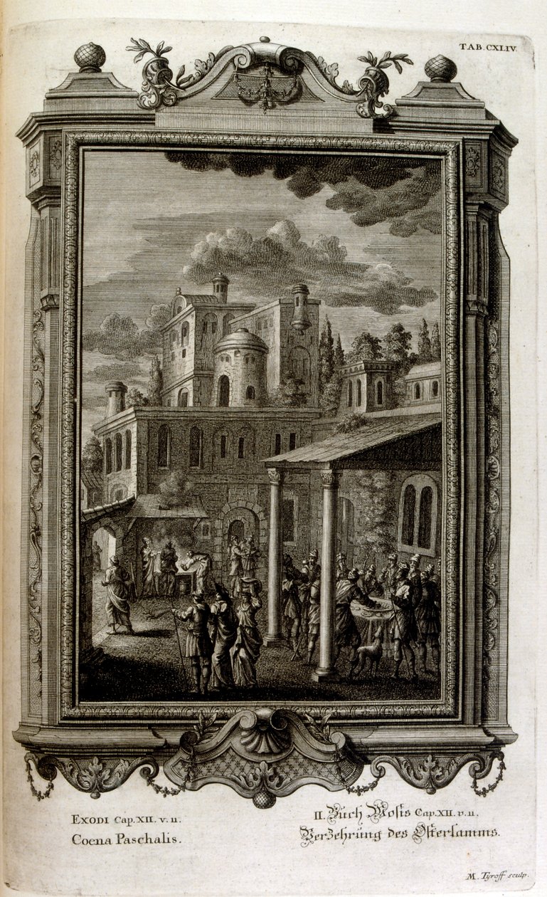 Illustrasjon av Johann Jakob Scheuchzer