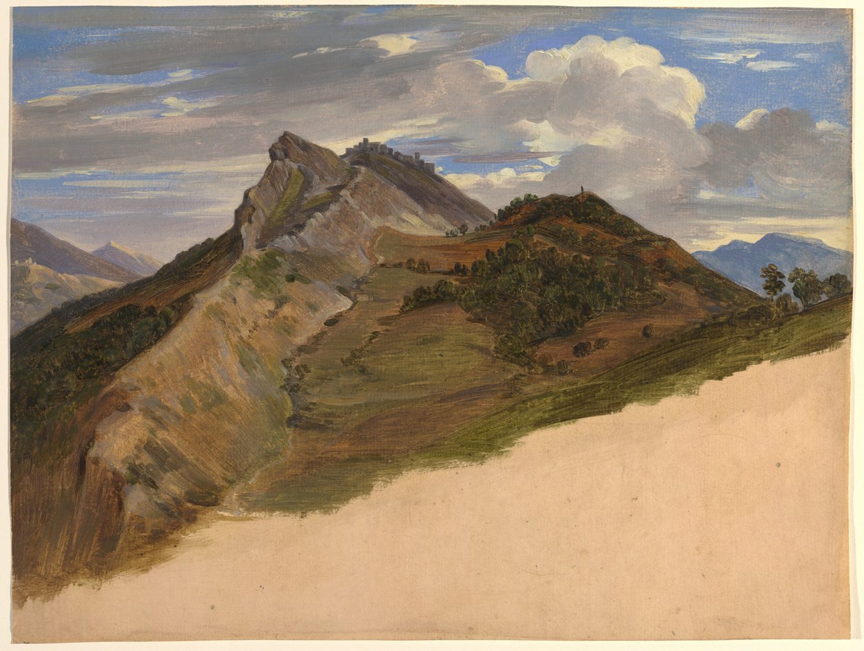 Civitella sett fra nord av Johann Joachim Faber