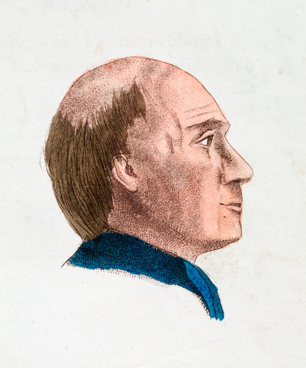 Ansiktsegenskapene til en filosofisk og dyp person, 1808 av Johann Kaspar Lavater
