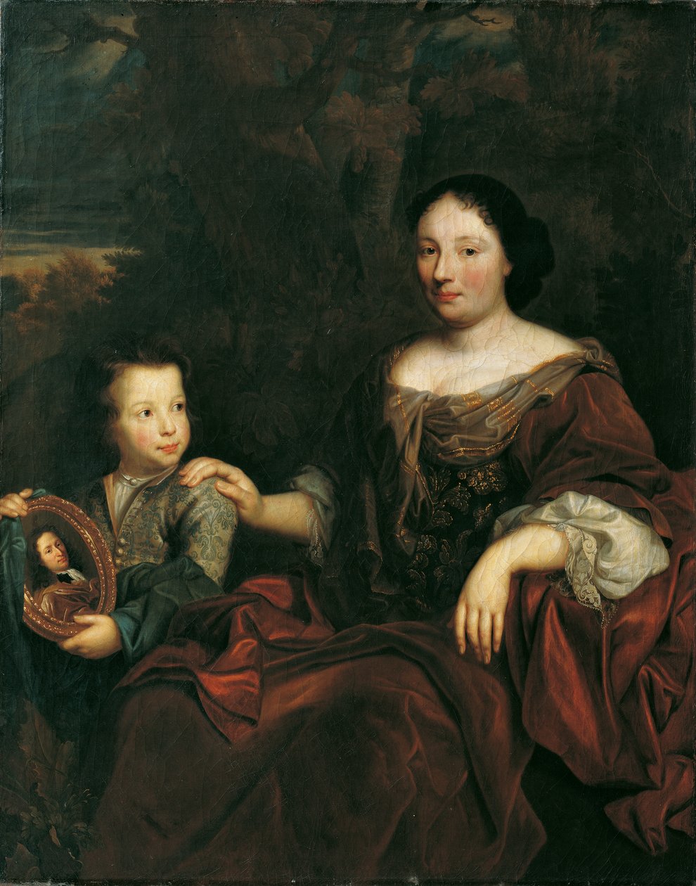 familie portrett av Johann Kupetzky