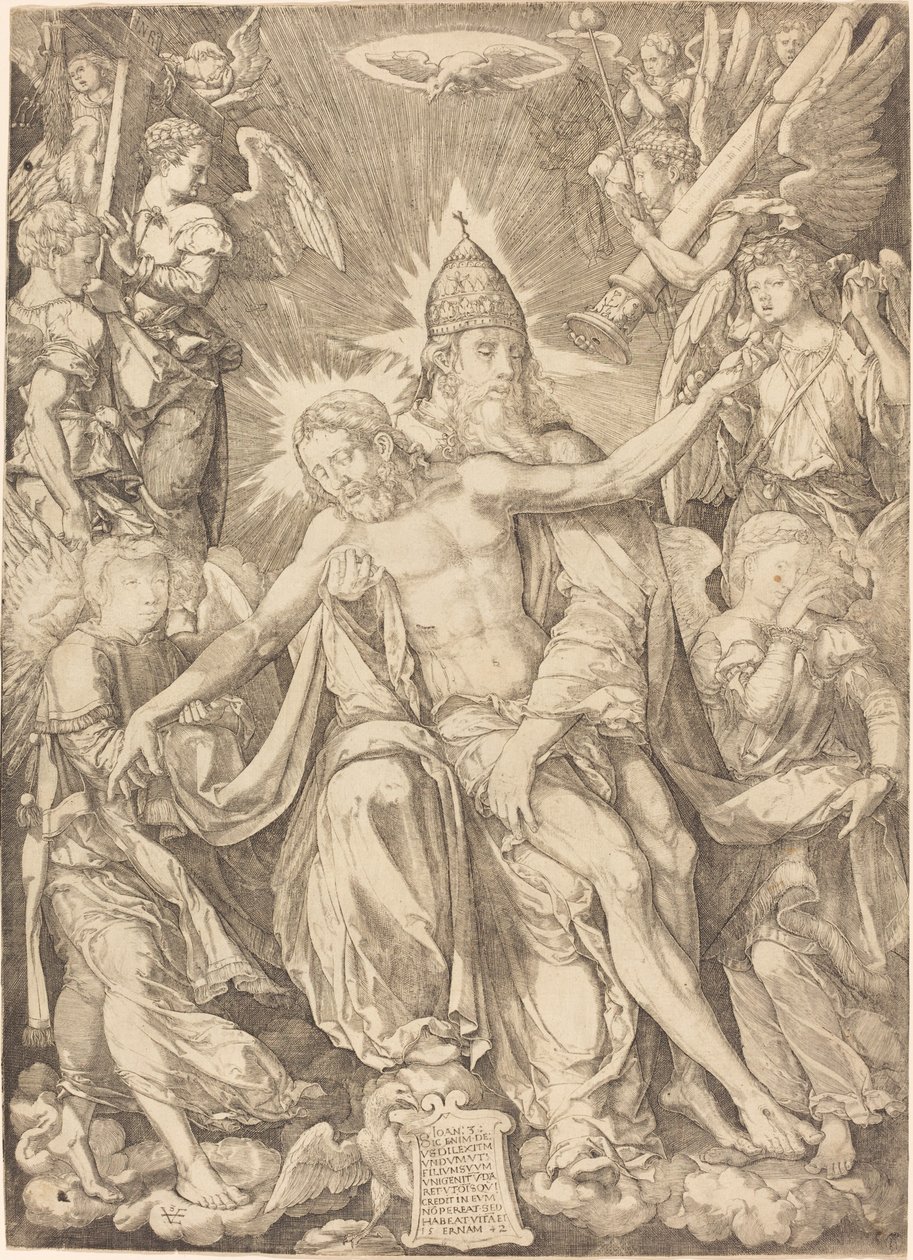 Den hellige treenighet av Johann Ladenspelder