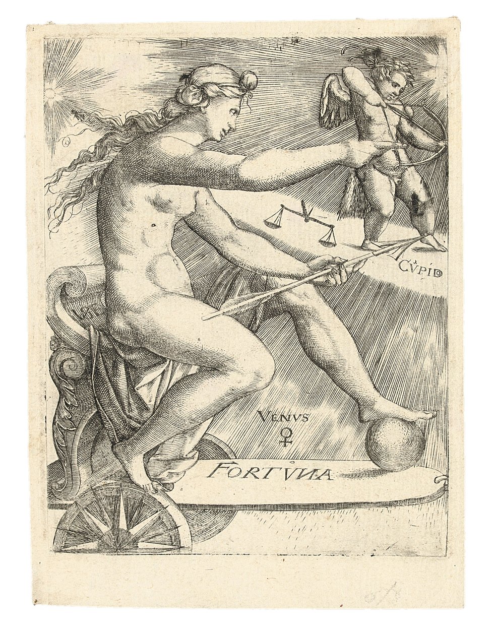 Venus, fra: De syv planetene av Johann Ladenspelder