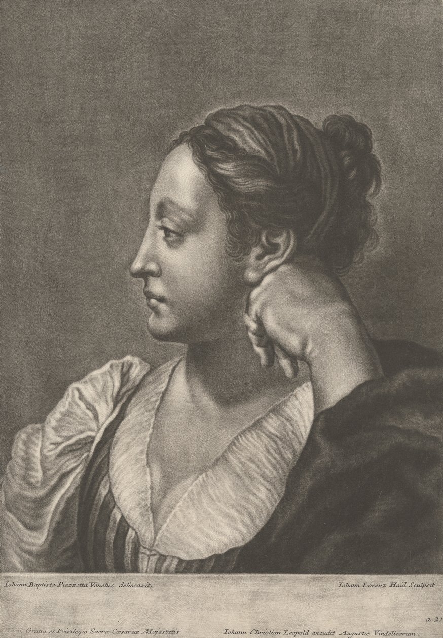 Den unge cabarttieren av Johann Lorenz Haid