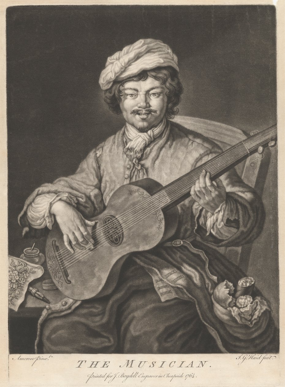 Musikeren av Johann Lorenz Haid
